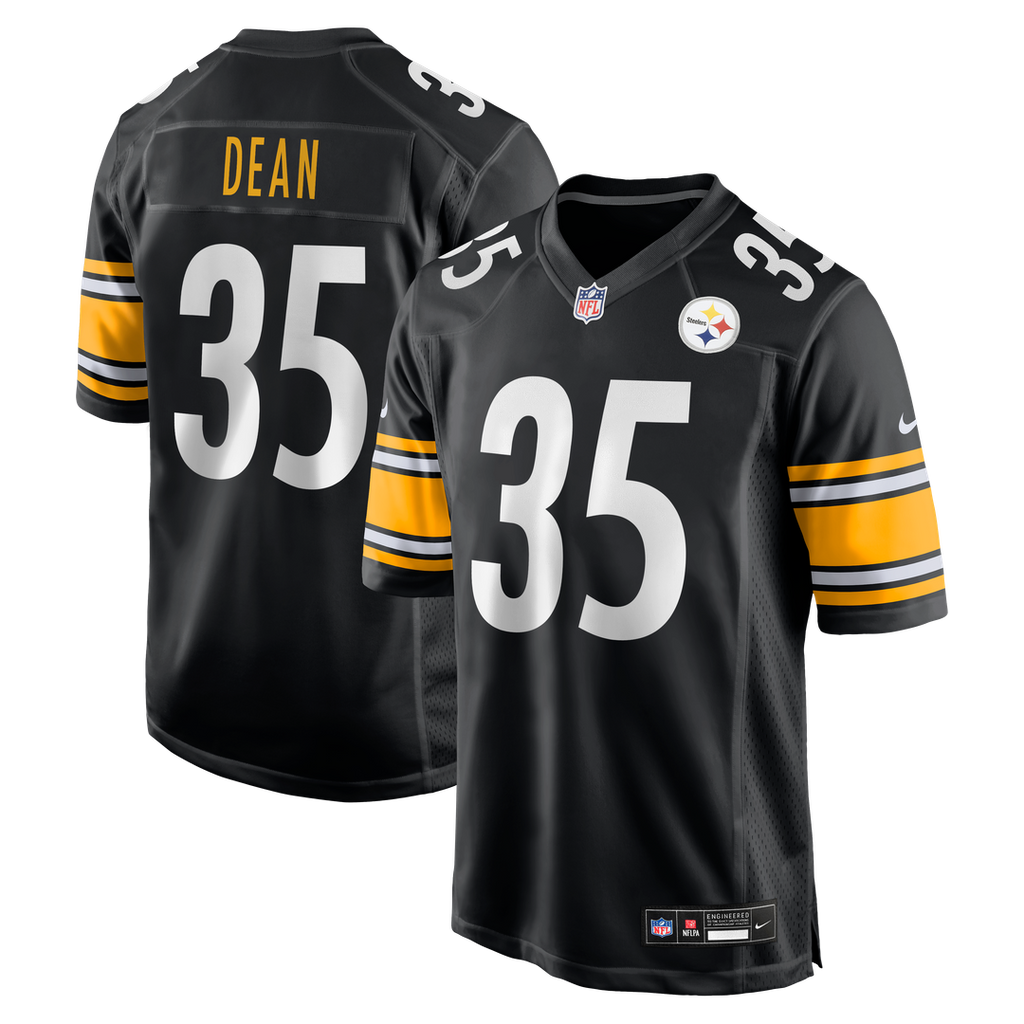 Pittsburgh Steelers Jamel Dean Nike Team Game Jersey - Black