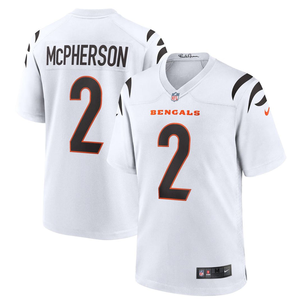 Cincinnati Bengals Evan McPherson Nike Game Player Jersey - White