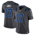 Indianapolis Colts Daniel Jones Nike 2026 Rivalries Collection Stitched Limited Jersey - Anthracite