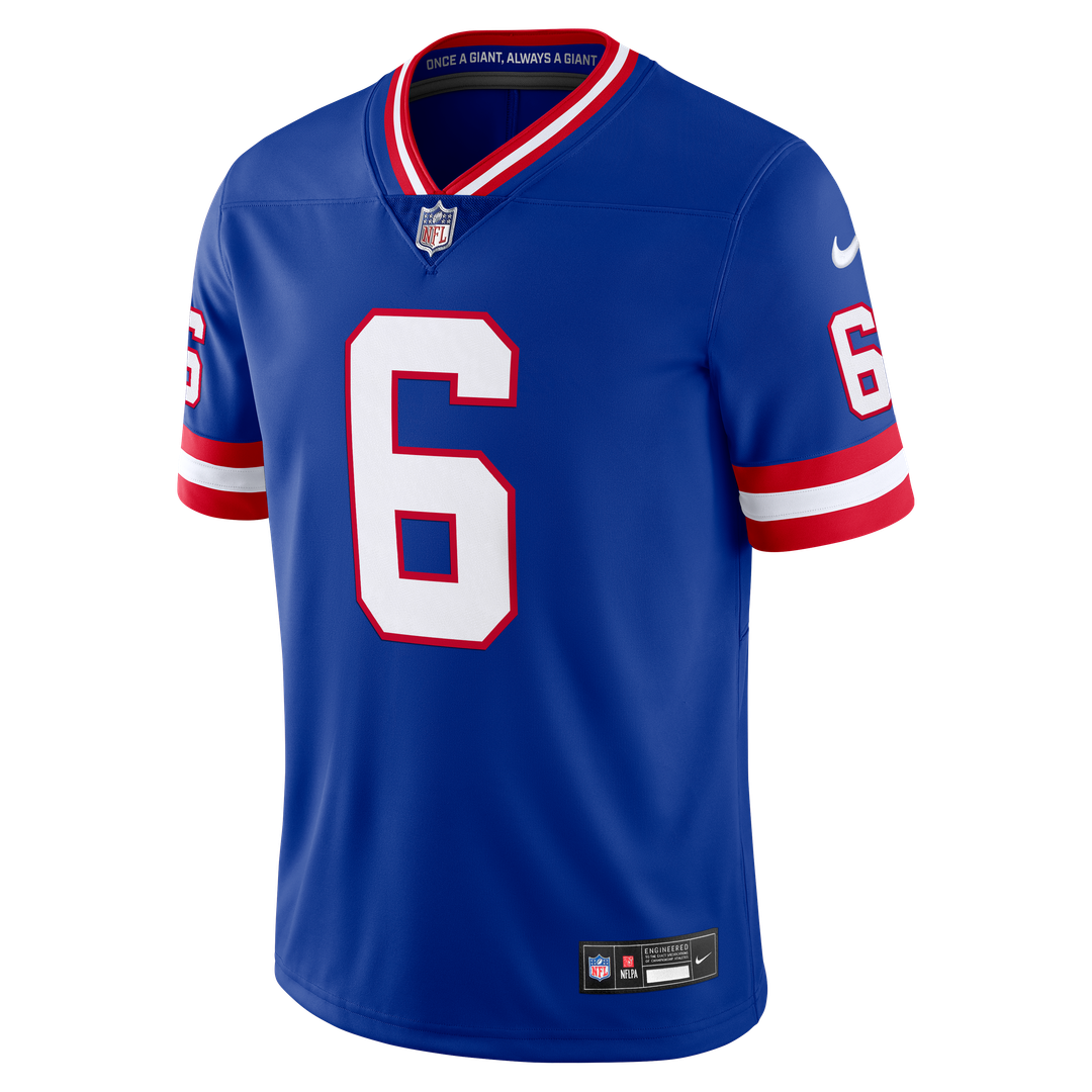 New York Giants Jaxson Dart Nike Legacy Vapor Untouchable Stitched Limited Jersey - Royal