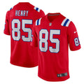 New England Patriots Hunter Henry Nike Game Alternate Jersey - Red