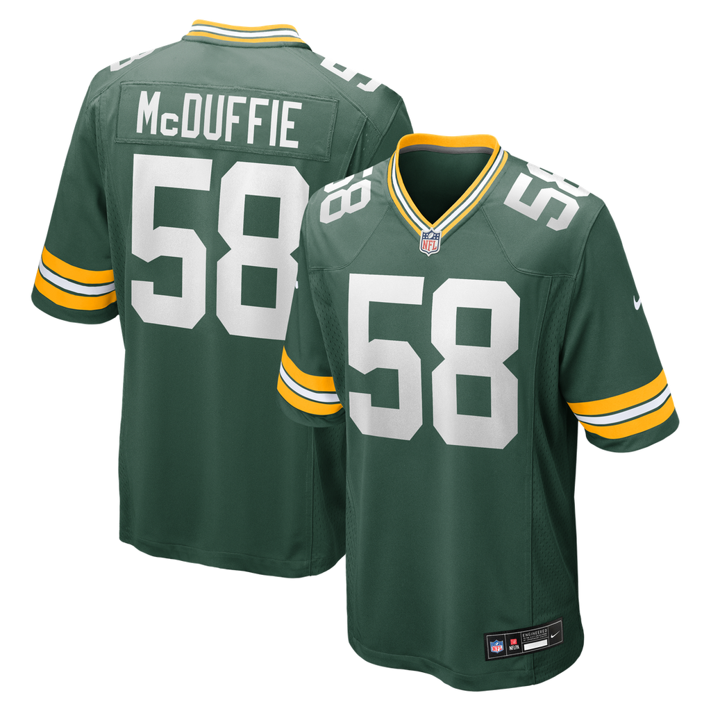 Green Bay Packers Isaiah McDuffie Nike Game Jersey - Green