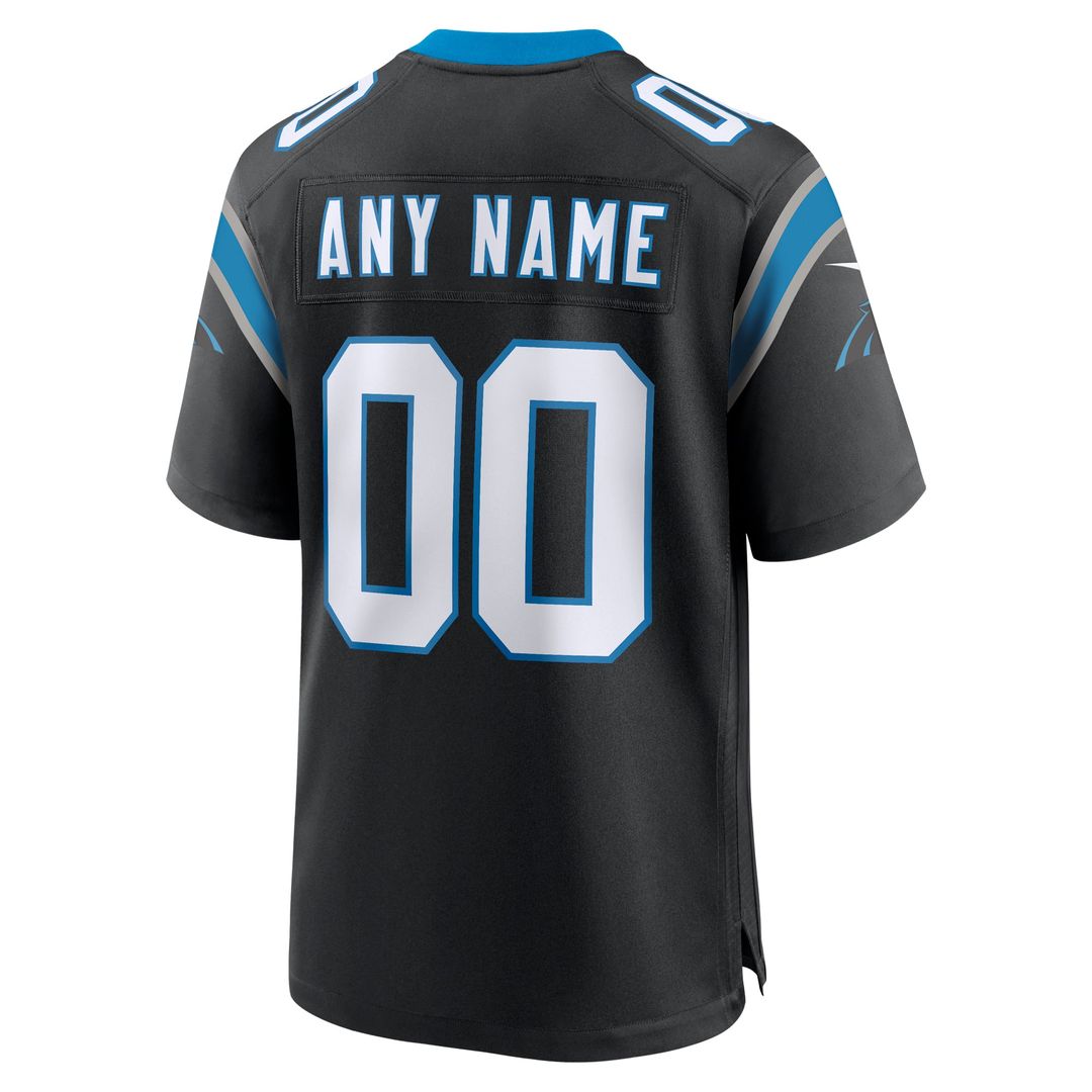 Carolina Panthers Nike Alternate Custom Game Jersey - Blue