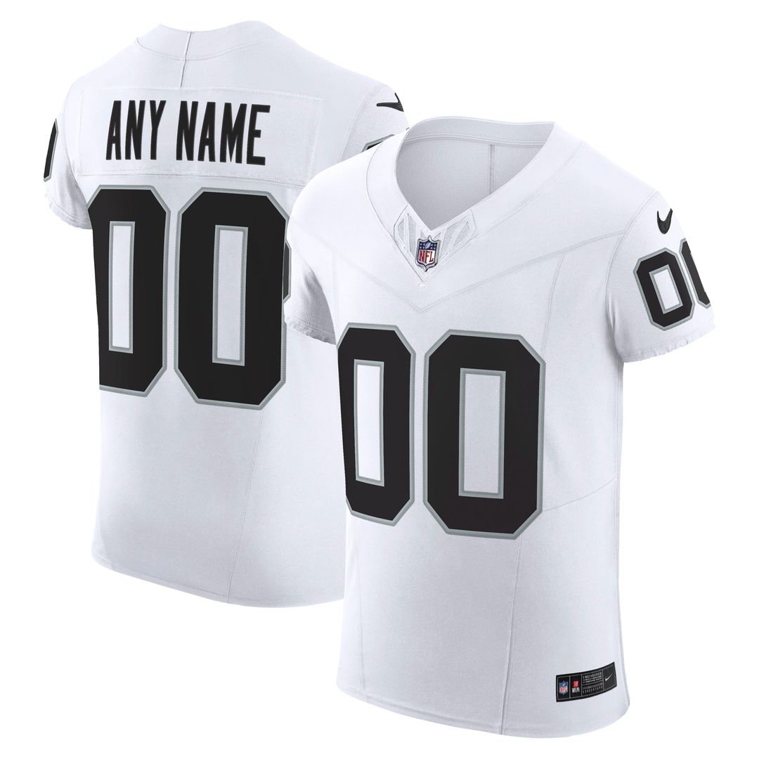 Las Vegas Raiders Nike Vapor F.U.S.E. Elite Custom Jersey - White
