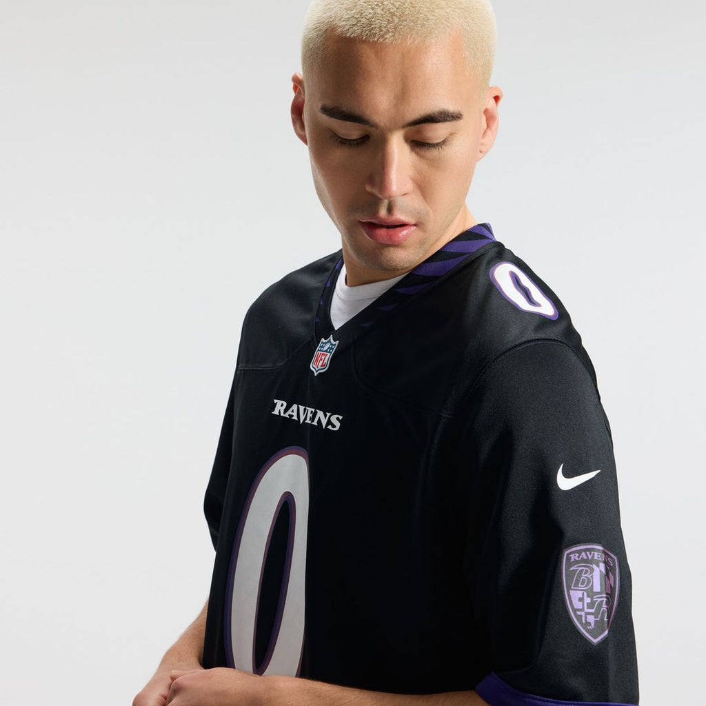Baltimore Ravens Roquan Smith Nike Alternate Game Jersey - Black