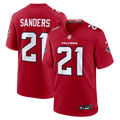 Atlanta Falcons Deion Sanders Nike Retired Player Game Jersey - Red