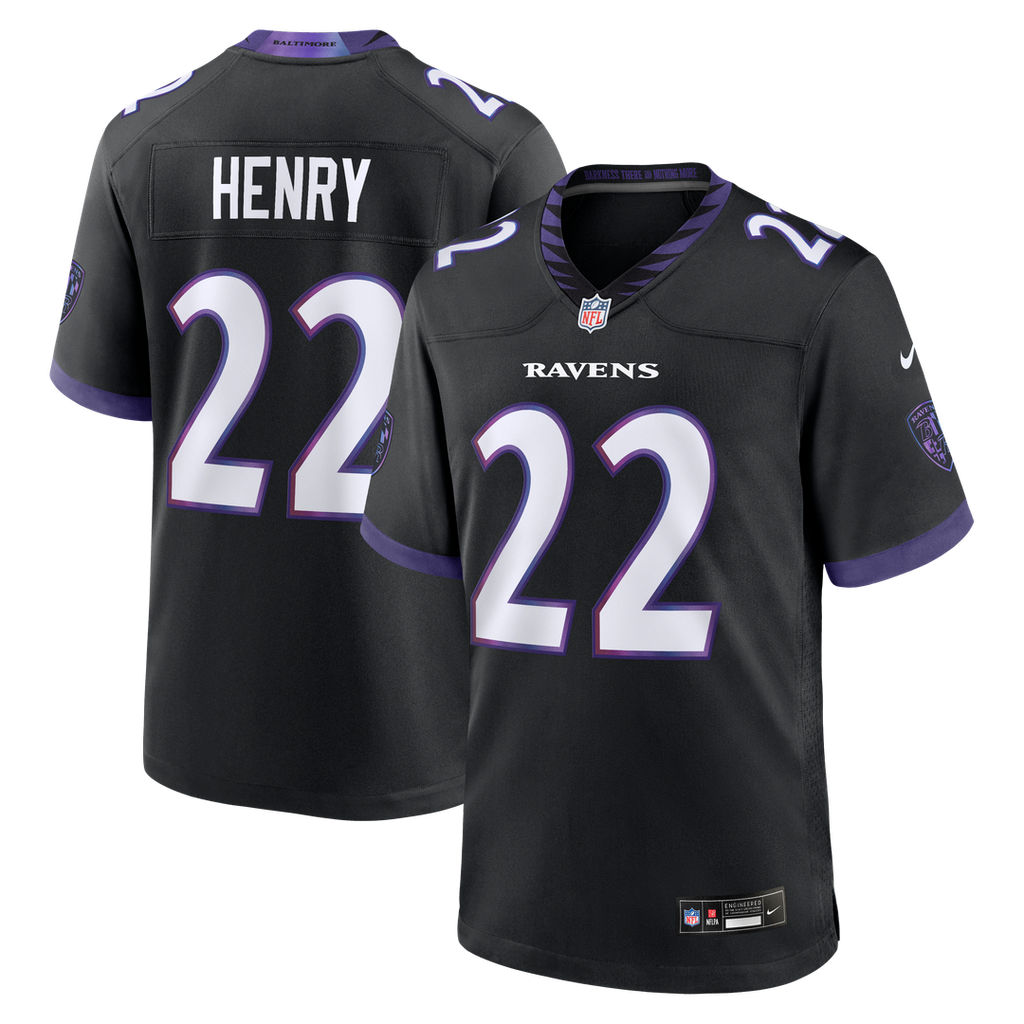 Baltimore Ravens Derrick Henry Nike Alternate Game Jersey - Purple