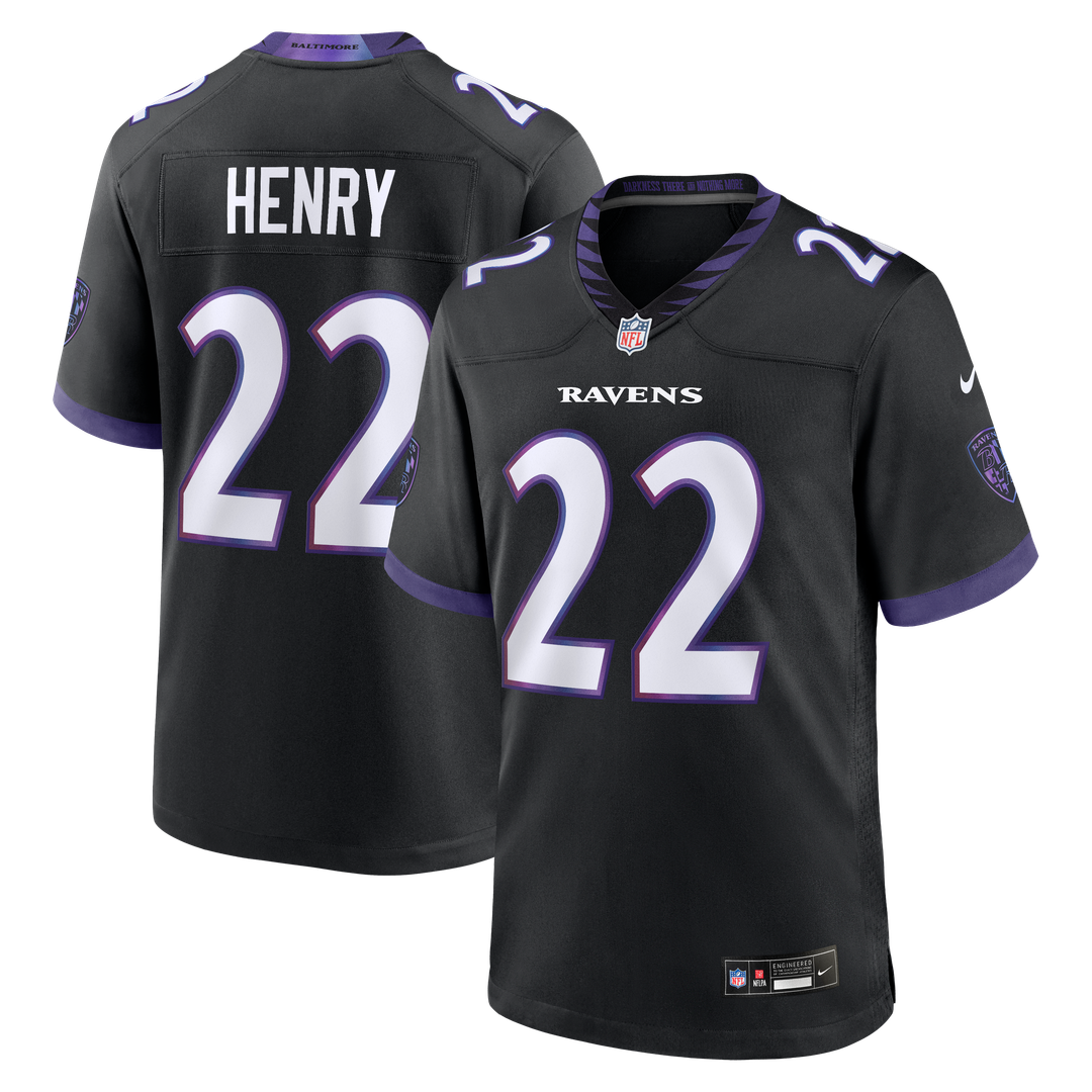 Baltimore Ravens Derrick Henry Nike Alternate Game Jersey - Purple