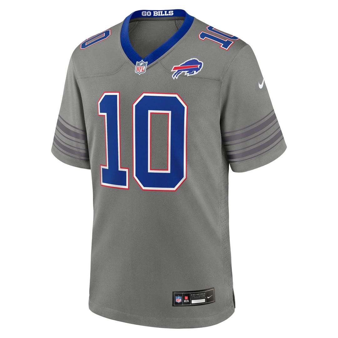 Buffalo Bills Khalil Shakir Nike Game Jersey - Royal