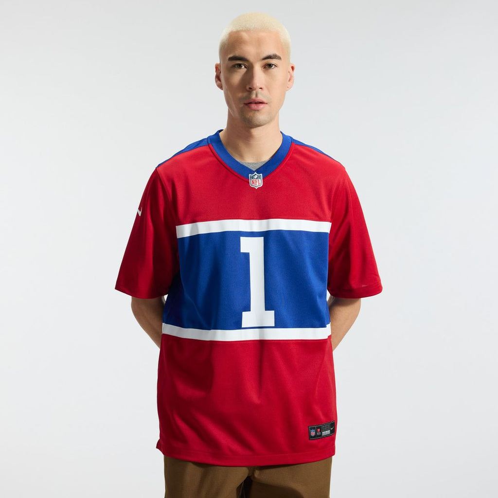 New York Giants Malik Nabers Nike Player Game Jersey - Royal