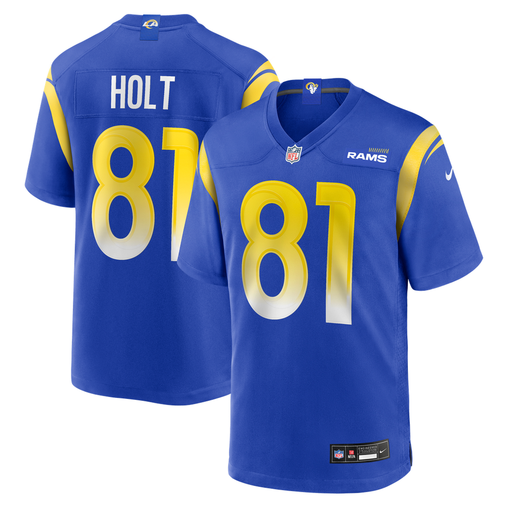 Los Angeles Rams Torry Holt Nike Game Retired Player Jersey - Royal