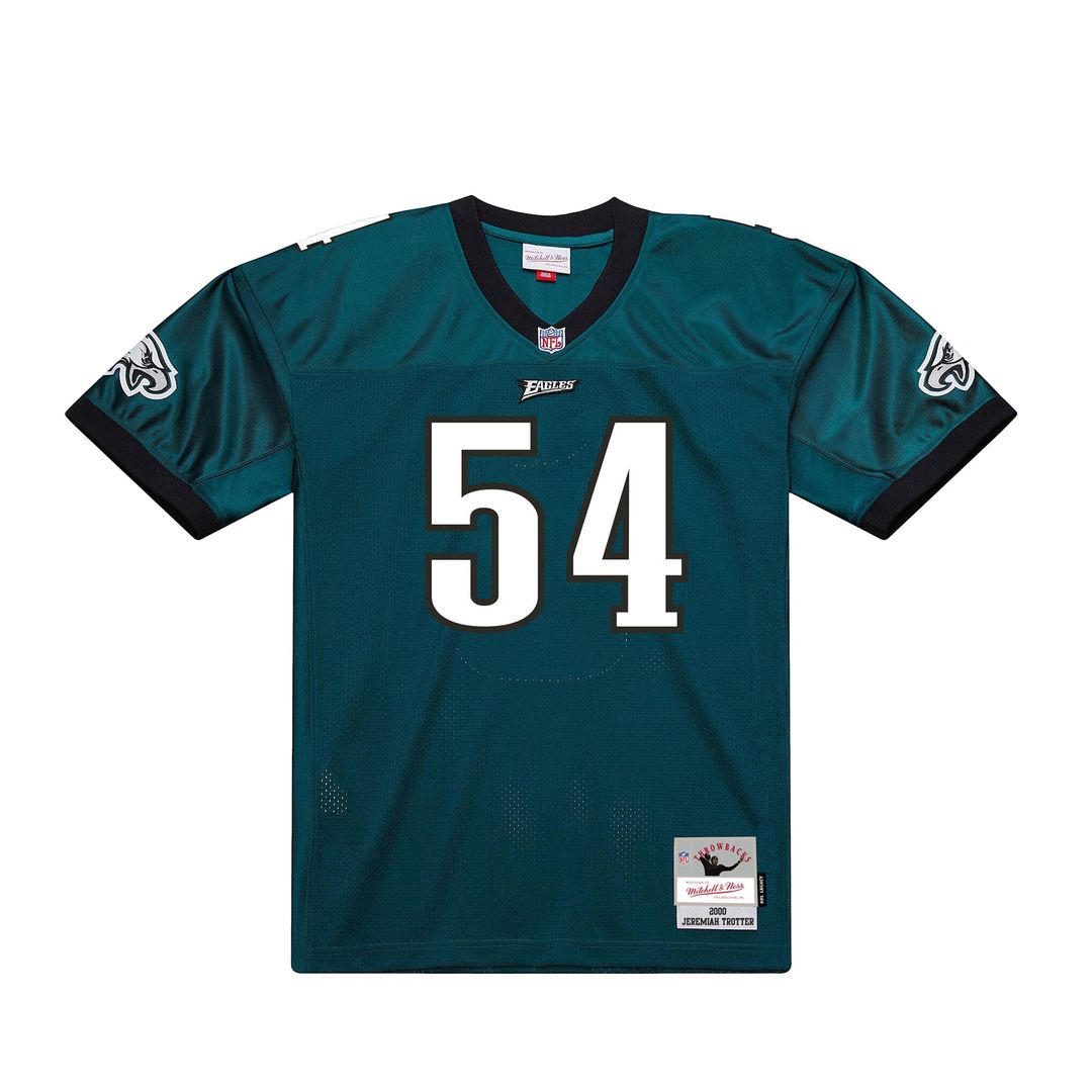 Philadelphia Eagles Jeremiah Trotter Mitchell & Ness 2000 Legacy Throwback Replica Jersey - Green