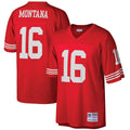 San Francisco 49ers Joe Montana Mitchell & Ness Big & Tall 1990 Retired Player Replica Jersey - Scarlet