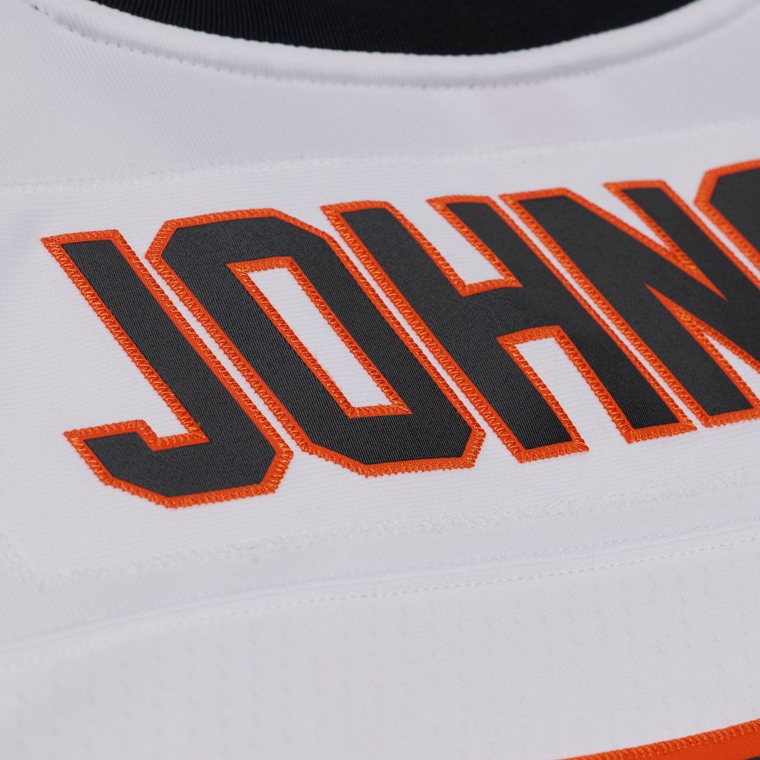 Cincinnati Bengals Chad Johnson Mitchell & Ness 2001 Legacy Replica Player Jersey - White