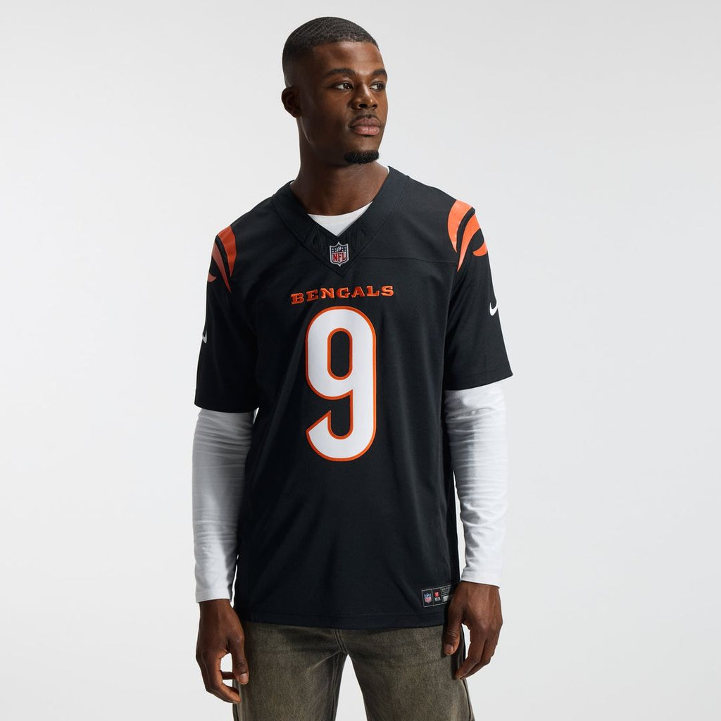 Cincinnati Bengals Joe Burrow Nike Team Vapor F.U.S.E. Stitched Limited Jersey - Black