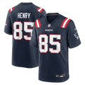 New England Patriots Hunter Henry Nike Team Game Jersey - Navy