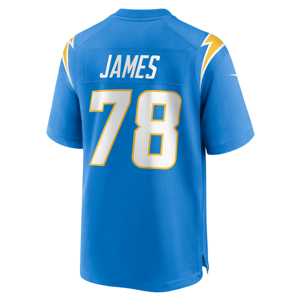 Los Angeles Chargers Andre James Nike Team Game Jersey - Powder Blue