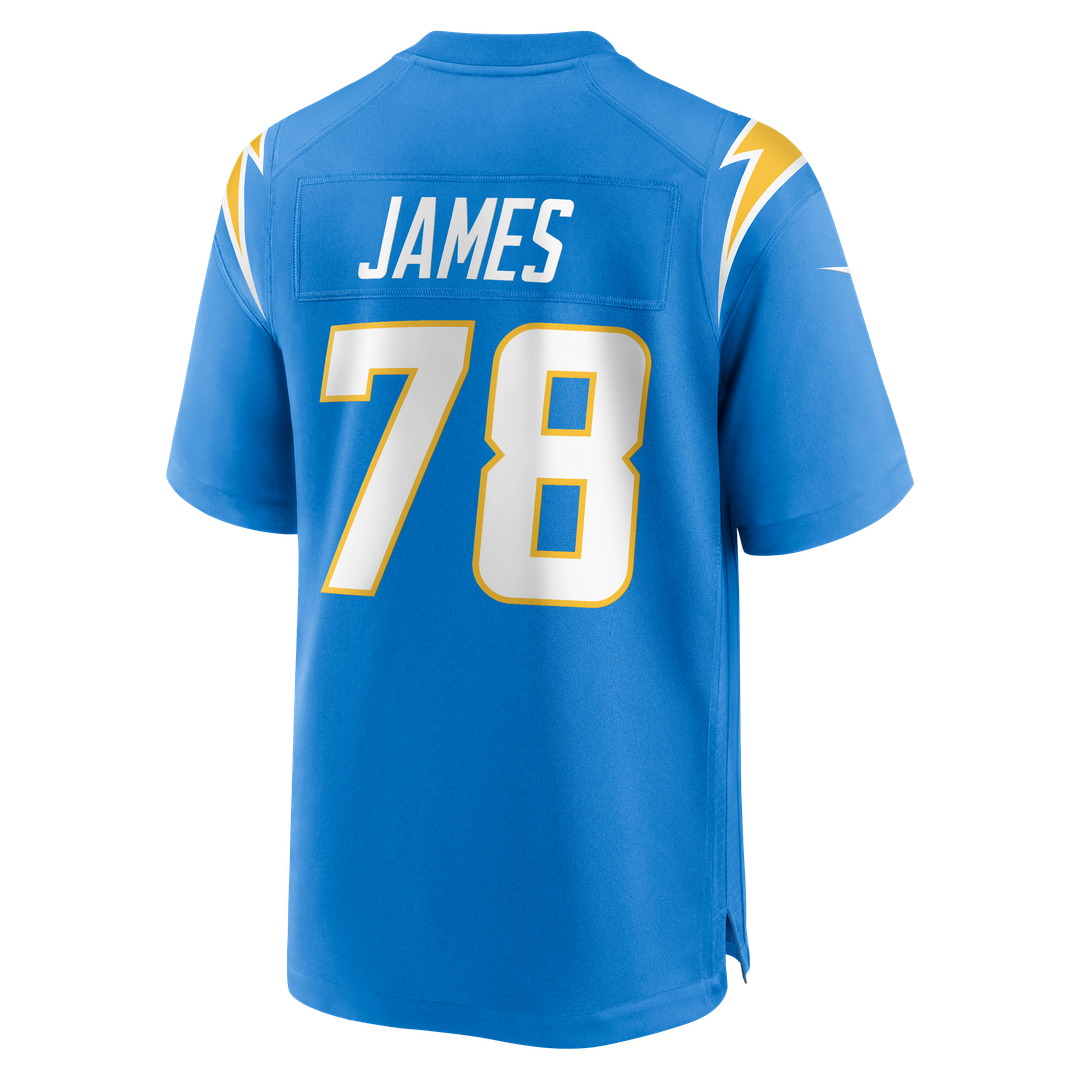 Los Angeles Chargers Andre James Nike Team Game Jersey - Powder Blue