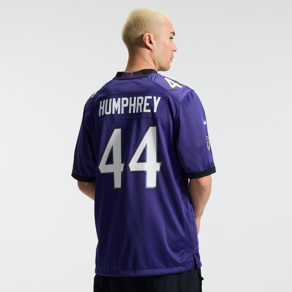 Baltimore Ravens Marlon Humphrey Nike Team Game Jersey - Purple