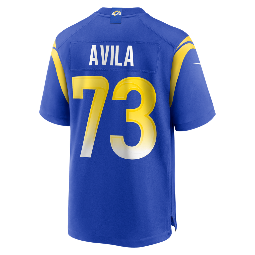 Los Angeles Rams Steve Avila Nike Home Game Jersey - Royal