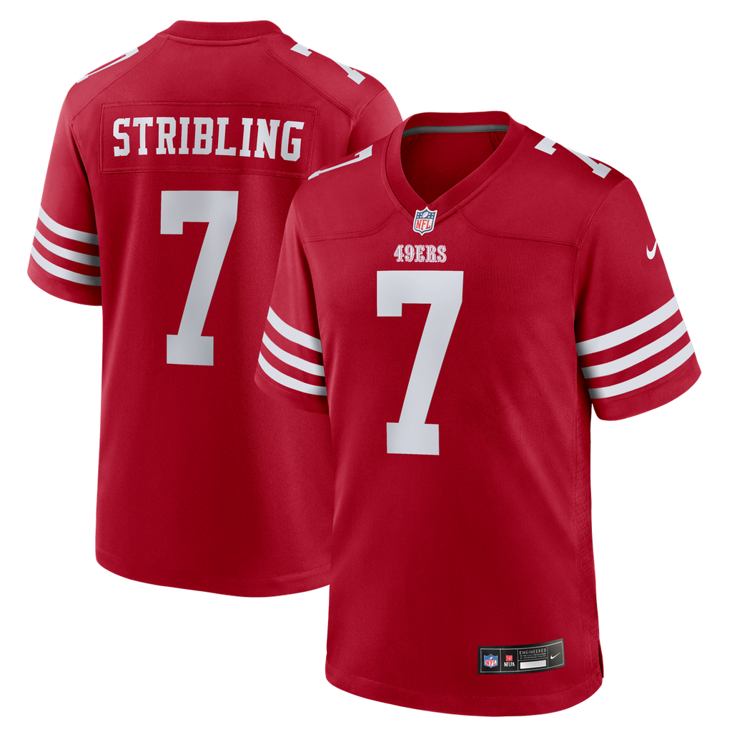 San Francisco 49ers De'Zhaun Stribling Nike Game Jersey - Scarlet