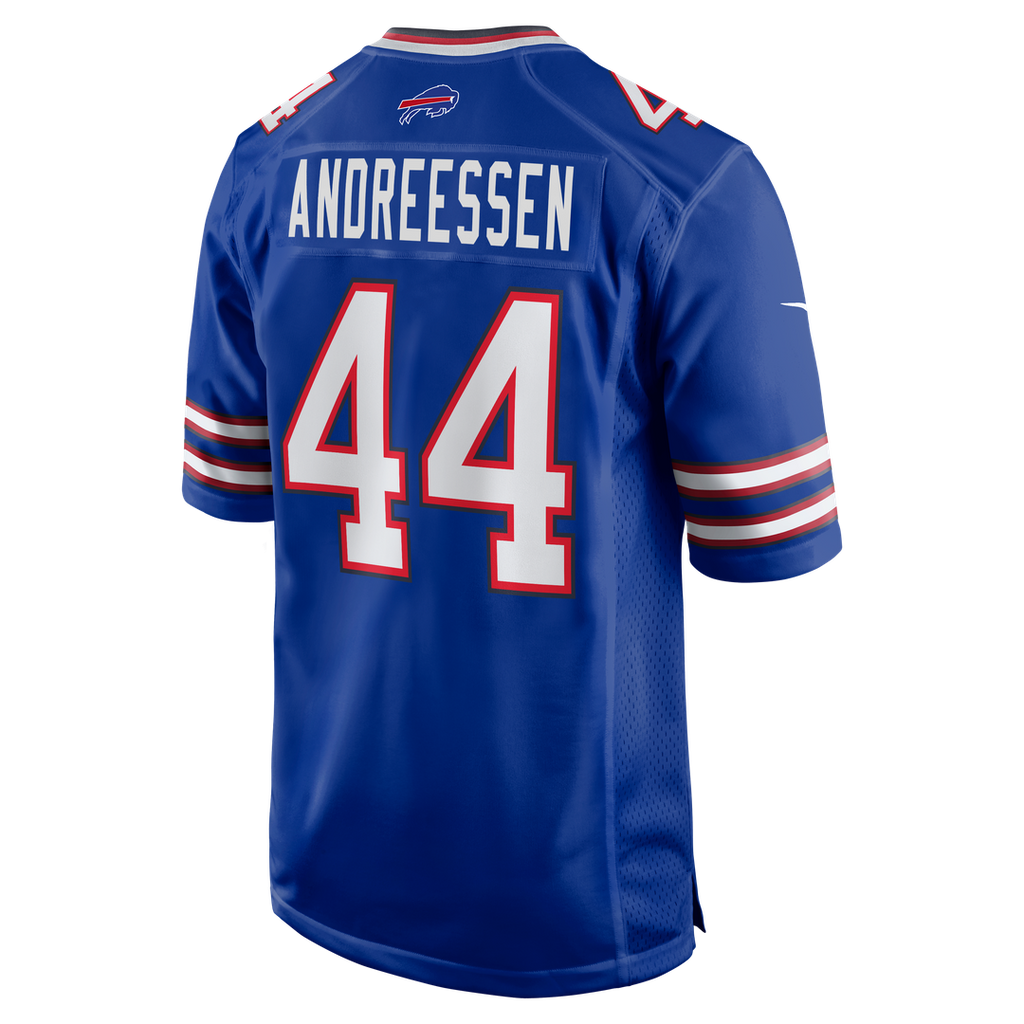 Buffalo Bills Joe Andreessen Nike Game Jersey - Royal