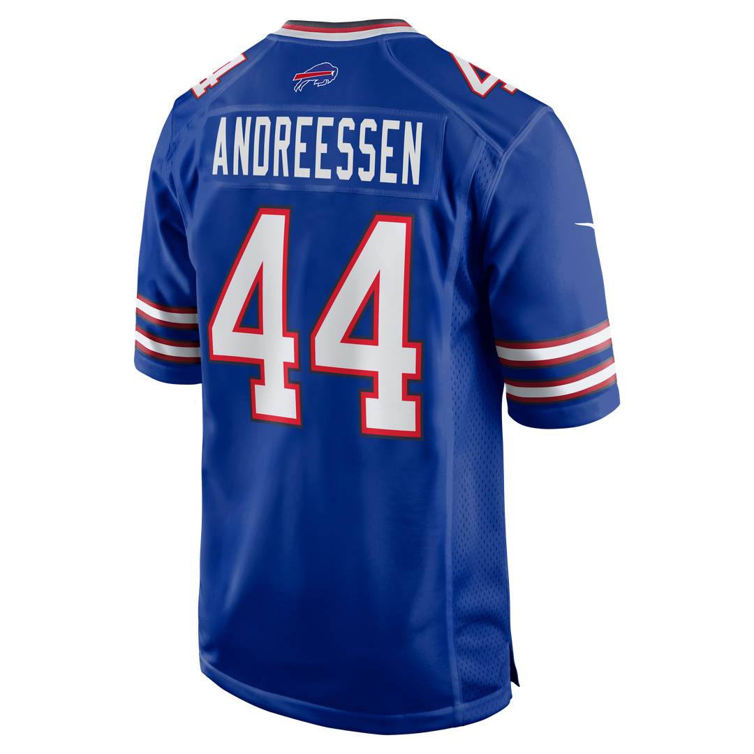 Buffalo Bills Joe Andreessen Nike Game Jersey - Royal