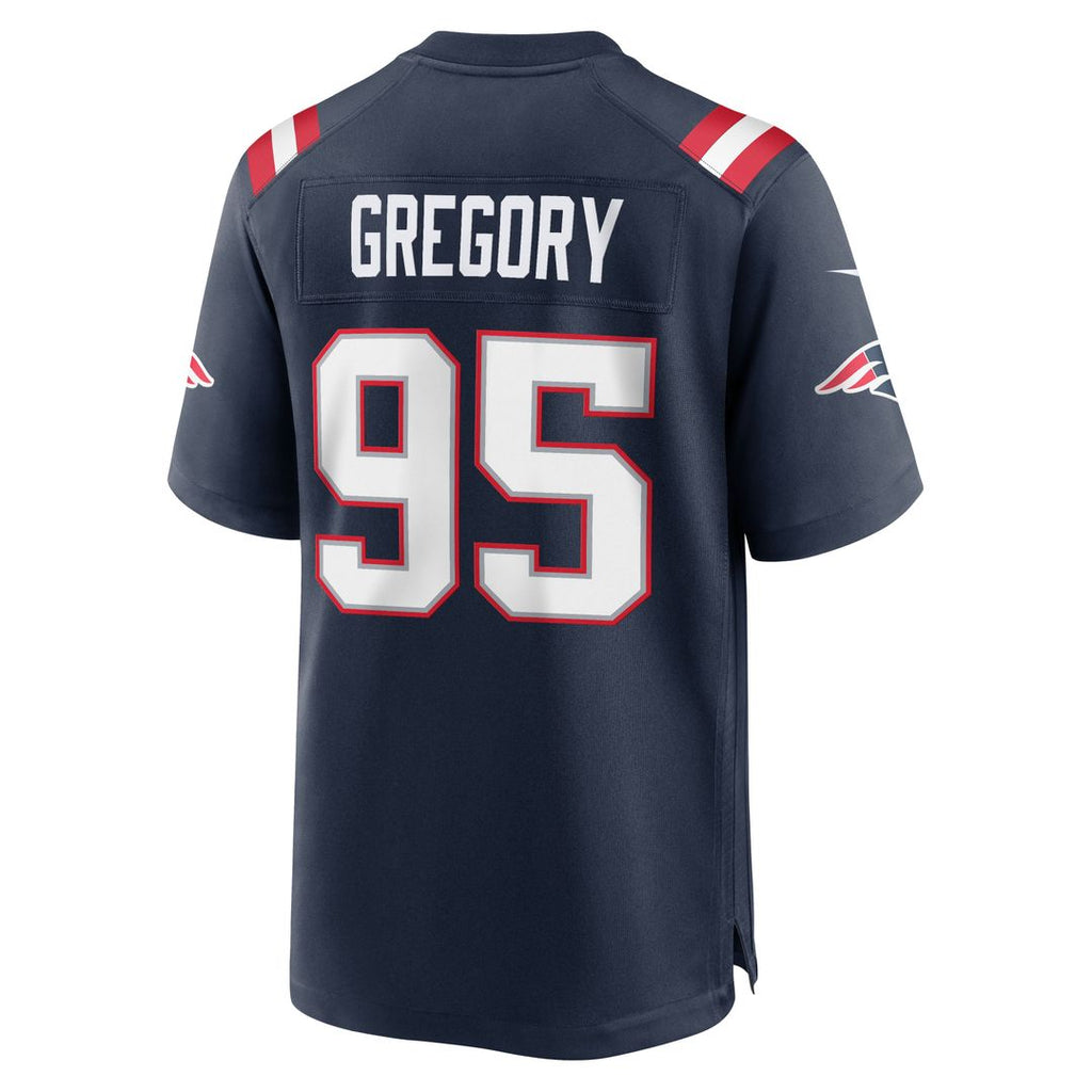 New England Patriots Eric Gregory Nike Team Game Jersey - Navy