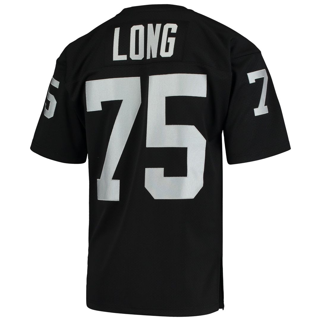 Las Vegas Raiders 1983 Howie Long Mitchell & Ness Authentic Throwback Retired Player Jersey - Black