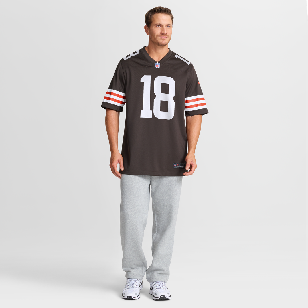 Cleveland Browns David Bell Nike Game Jersey - Brown
