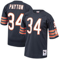 Chicago Bears 1985 Walter Payton Mitchell & Ness Authentic Throwback Retired Player Jersey - Navy