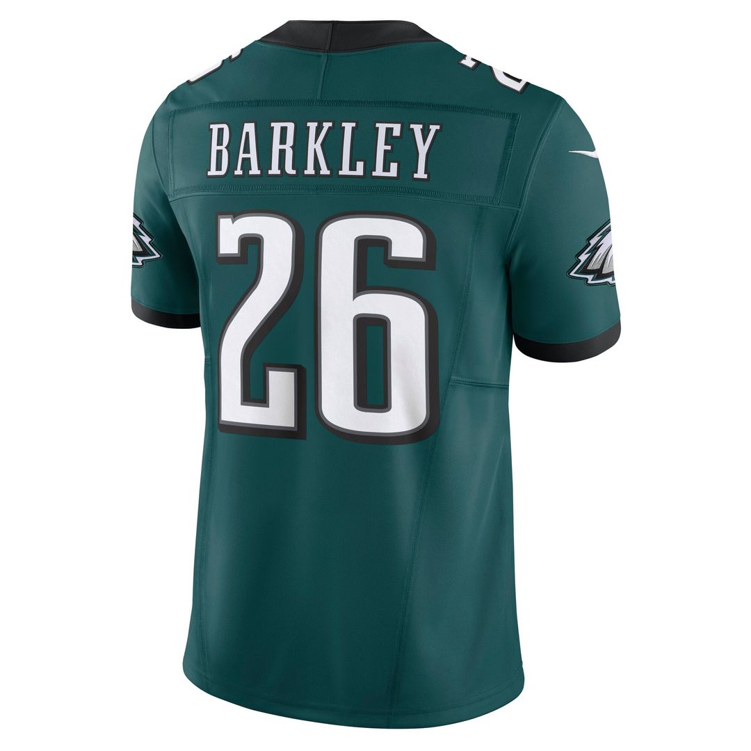 Philadelphia Eagles Saquon Barkley Nike Alternate Vapor F.U.S.E. Limited Jersey - Kelly Green