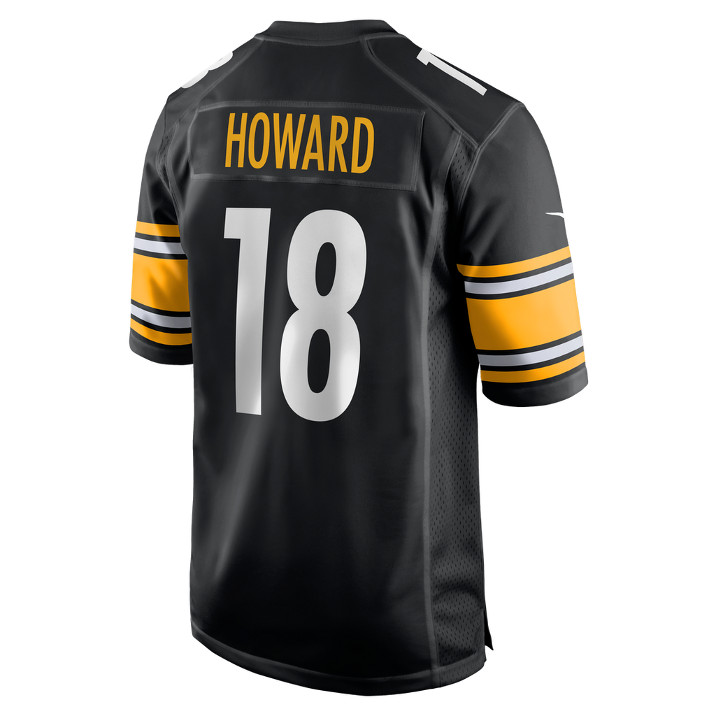 Pittsburgh Steelers Will Howard Nike Team Game Jersey - Black