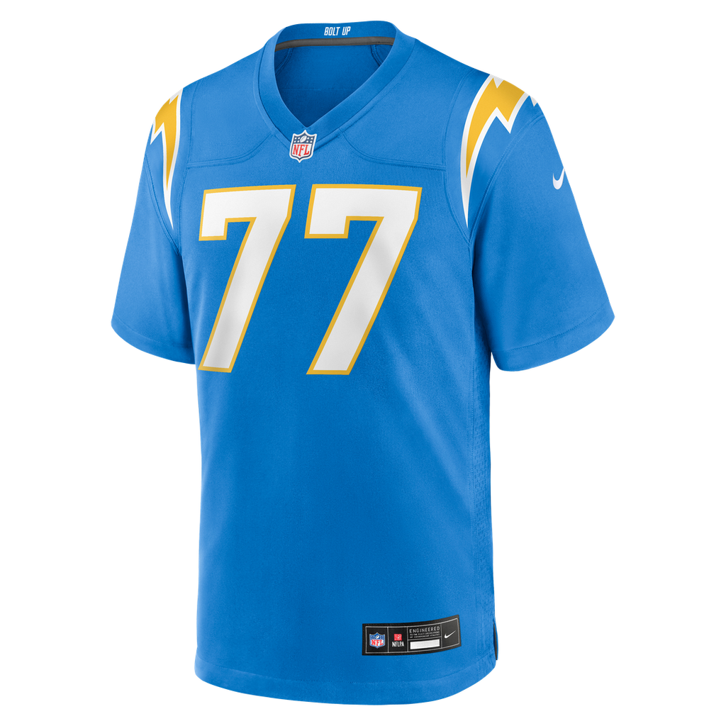 Los Angeles Chargers Travis Burke Nike Team Game Jersey - Powder Blue