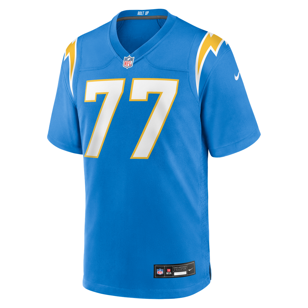Los Angeles Chargers Travis Burke Nike Team Game Jersey - Powder Blue