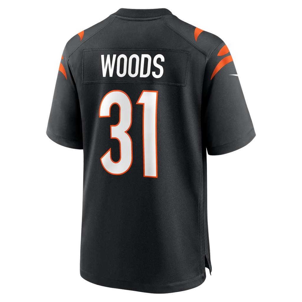 Cincinnati Bengals Ickey Woods Nike Retired Player Game Jersey - Black