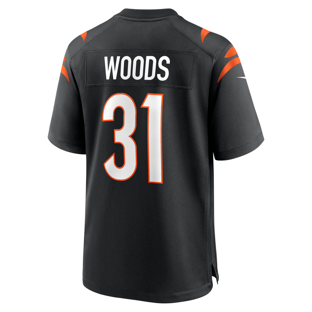 Cincinnati Bengals Ickey Woods Nike Retired Player Game Jersey - Black