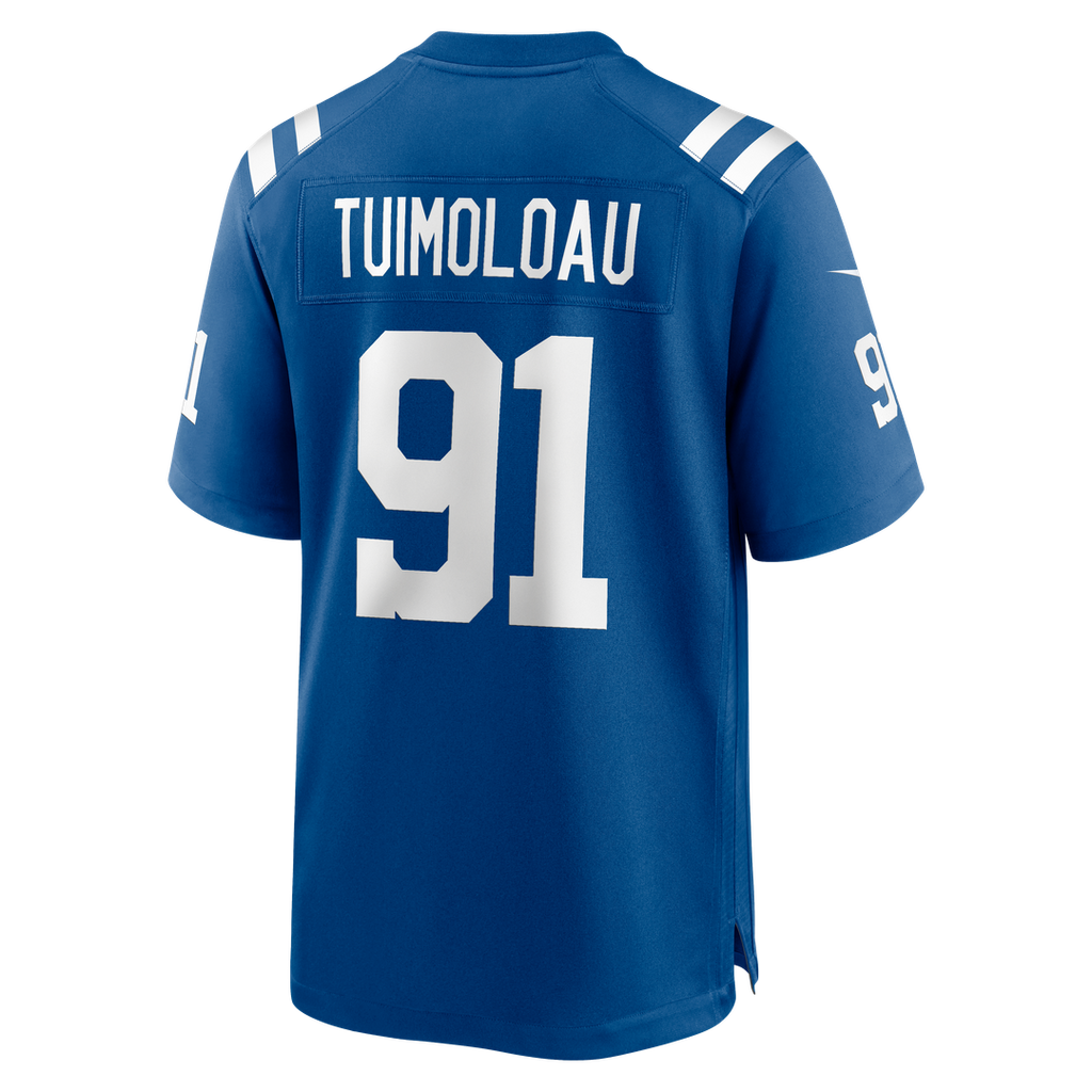 Indianapolis Colts JT Tuimoloau Nike Team Game Jersey - Royal