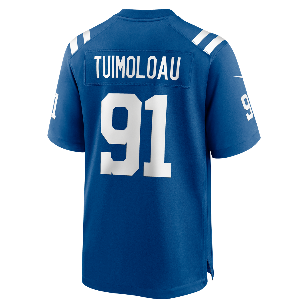 Indianapolis Colts JT Tuimoloau Nike Team Game Jersey - Royal