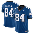 Indianapolis Colts Tyler Warren Nike Alternate Indiana Nights Vapor F.U.S.E. Stitched Limited Jersey - Royal