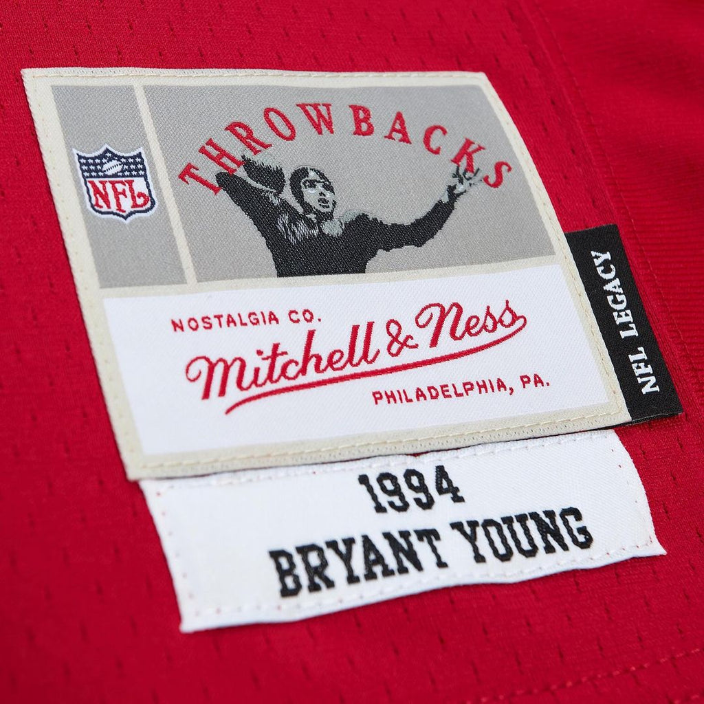 San Francisco 49ers Bryant Young Mitchell & Ness Legacy Replica Jersey - White