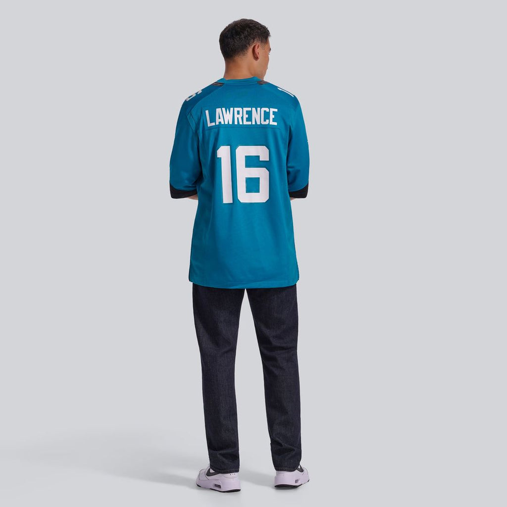 Jacksonville Jaguars Trevor Lawrence Nike Home Game Jersey - Teal