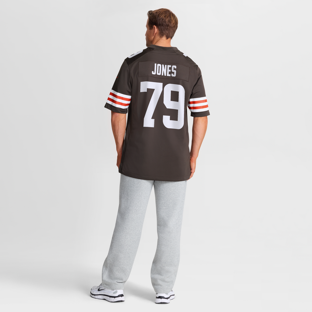 Cleveland Browns Dawand Jones Nike Team Game Jersey - Brown