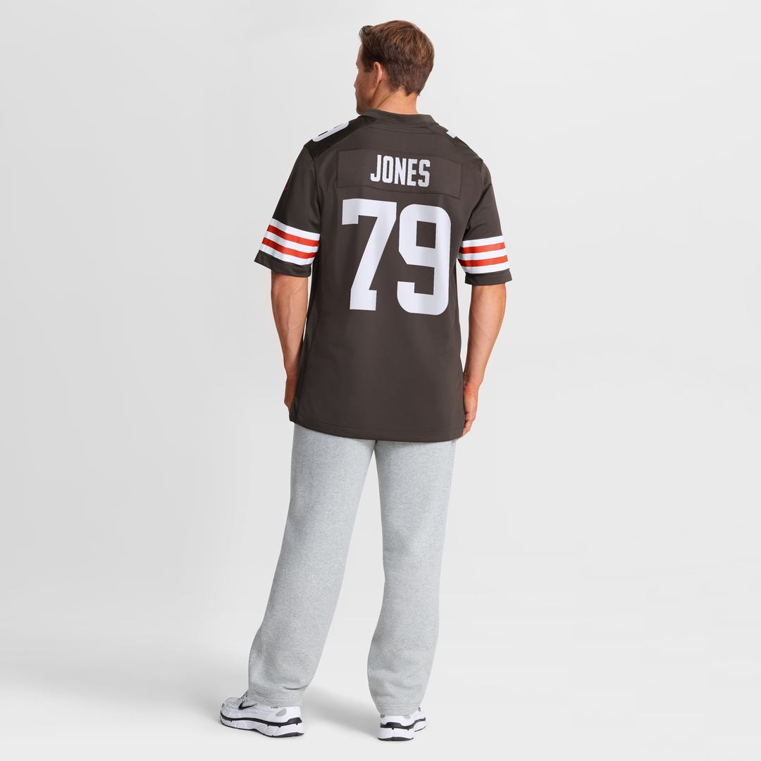 Cleveland Browns Dawand Jones Nike Team Game Jersey - Brown
