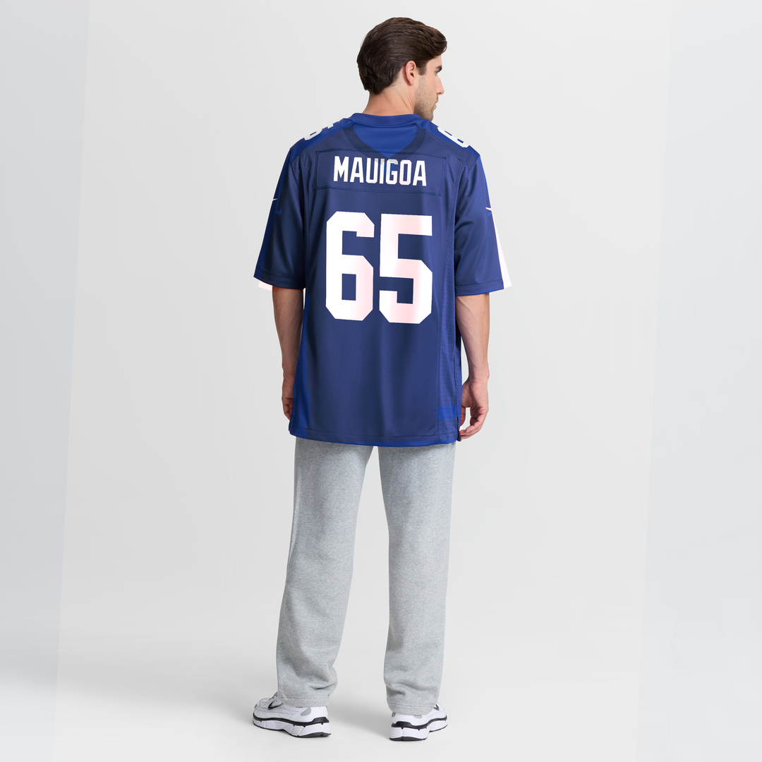 New York Giants Francis Mauigoa Nike Team Game Jersey - Royal