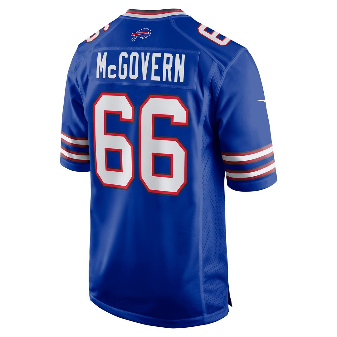 Buffalo Bills Connor McGovern Nike Game Player Jersey - Royal