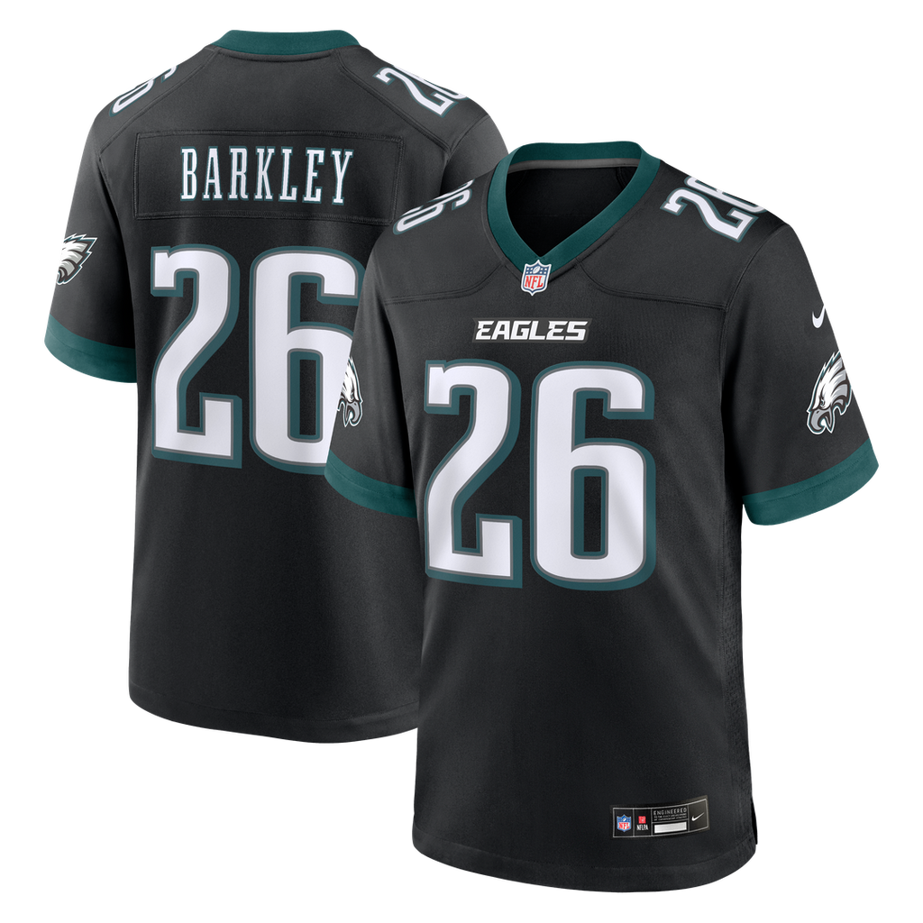 Philadelphia Eagles Saquon Barkley Nike Alternate Game Jersey - Kelly Green