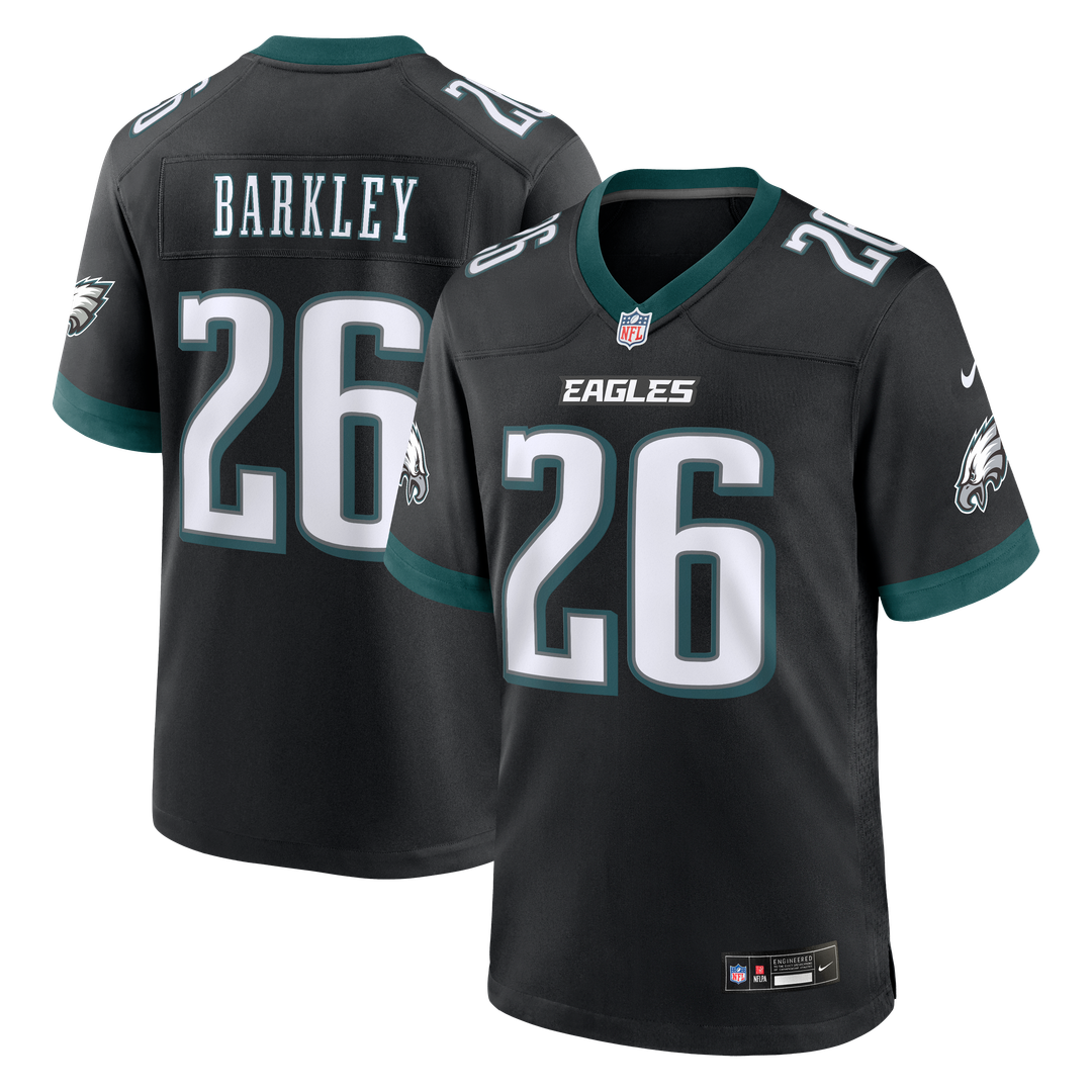 Philadelphia Eagles Saquon Barkley Nike Alternate Game Jersey - Kelly Green