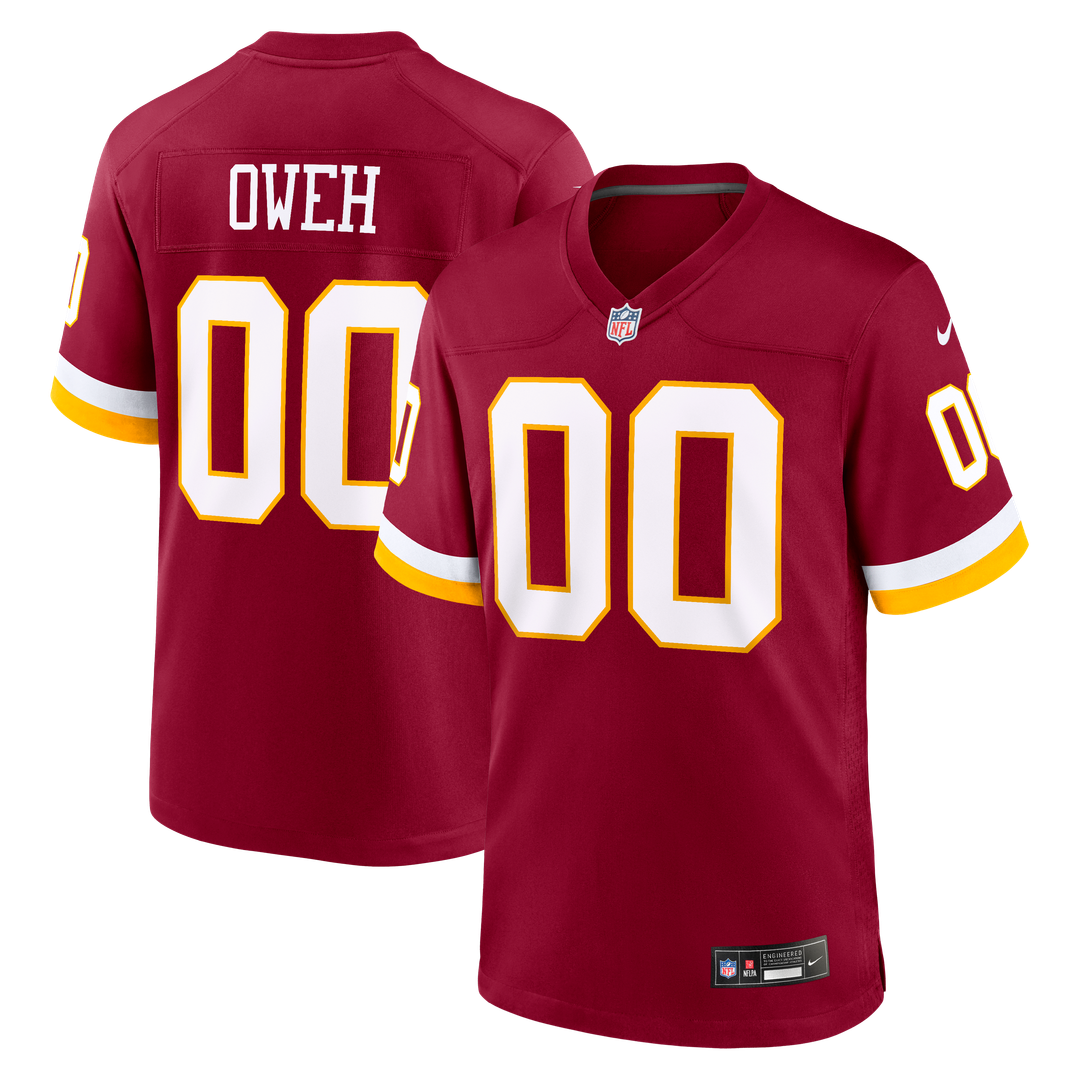 Washington Commanders Odafe Oweh Nike Game Jersey - Burgundy
