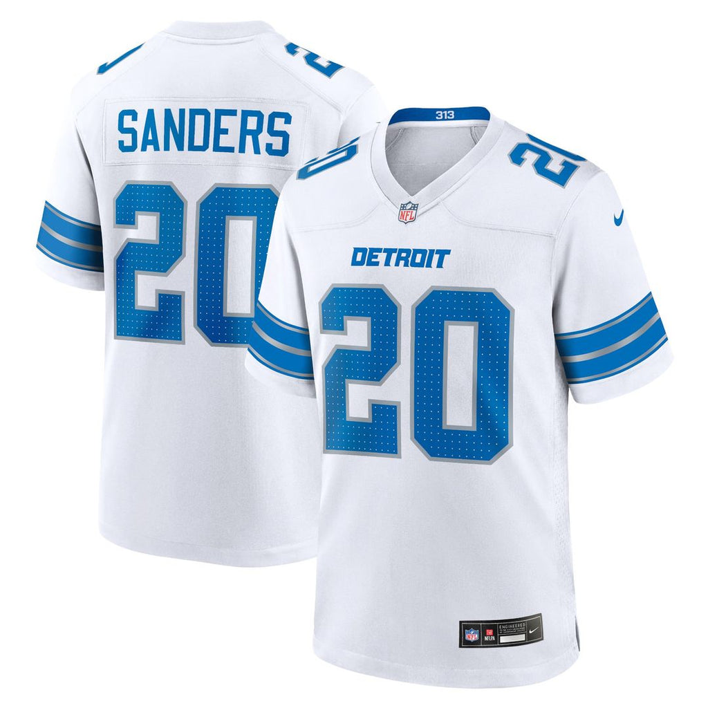 Detroit Lions Barry Sanders Nike 2nd Alternate Retired Player Game Jersey - Black